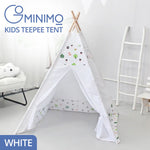 GOMINIMO Kids Teepee Tent with Side Window and Carry Case (White Forest) GO-KT-101-LK - Baby & Kids > Kid’s Furniture