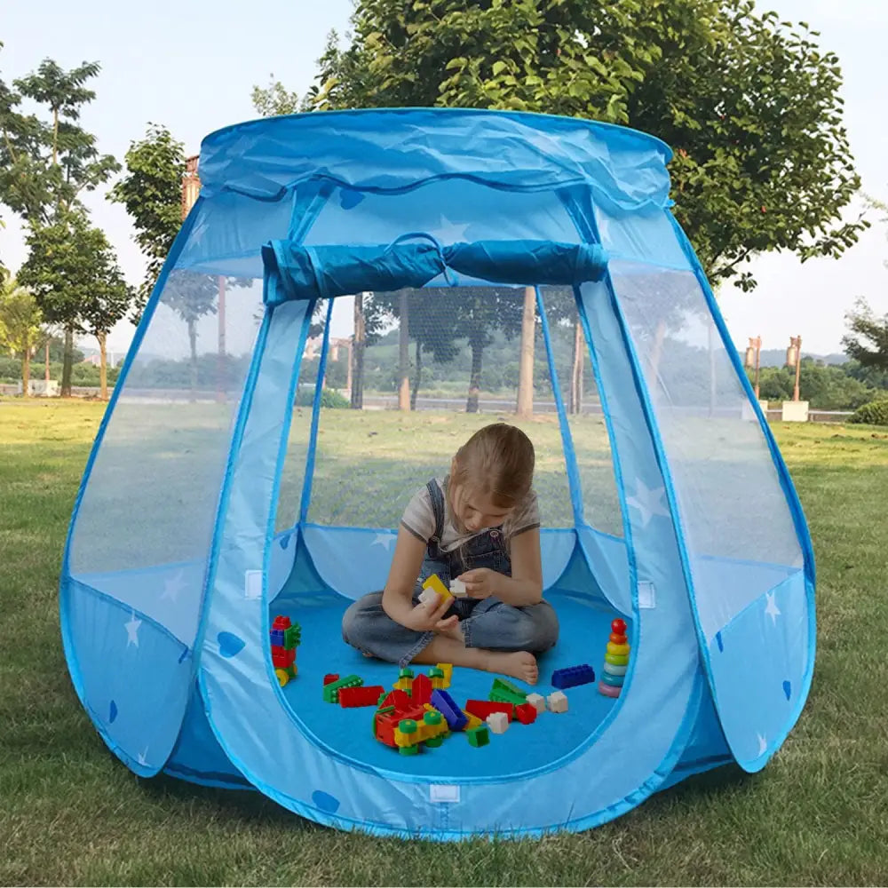 GOMINIMO Kids Tunnel Tent (Blue) GO-KT-110-LK - Baby & Kids > Kid’s Furniture