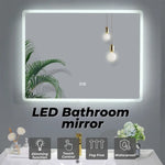 GOMINIMO LED Bathroom Mirror HB-BM-100-J - Home & Garden > Decor > Mirrors