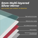 GOMINIMO LED Bathroom Mirror HB-BM-100-J - Home & Garden > Decor > Mirrors
