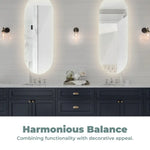 GOMINIMO LED Mirror 1000mm Oval - Home & Garden > Decor > Mirrors