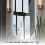 GOMINIMO LED Mirror 1000mm Oval - Home & Garden > Decor > Mirrors