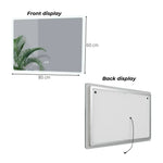 GOMINIMO LED MIrror 1000mm Rectangle GO-BM-100-JR - Home & Garden > Decor