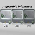 GOMINIMO LED MIrror 1000mm Rectangle GO-BM-100-JR - Home & Garden > Decor