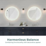 GOMINIMO LED Mirror 800mm Round - Auto Accessories > Auto Accessories Others > Automotive Repair & Speciality Tools