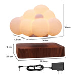 GOMINIMO Magnetic Levitating Cloud (Dark Brown Base) GO-MLP-111-HCNT - Home & Garden > Decor