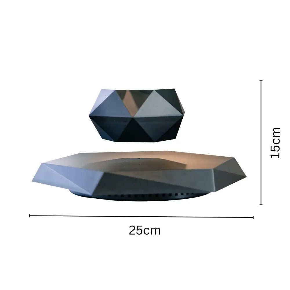 GOMINIMO Magnetic Levitating Plant Pot Black - Home & Garden > Decor