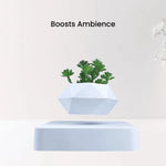 GOMINIMO Magnetic Levitating Plant Pot White GO-MLP-105-HCNT - Home & Garden > Decor