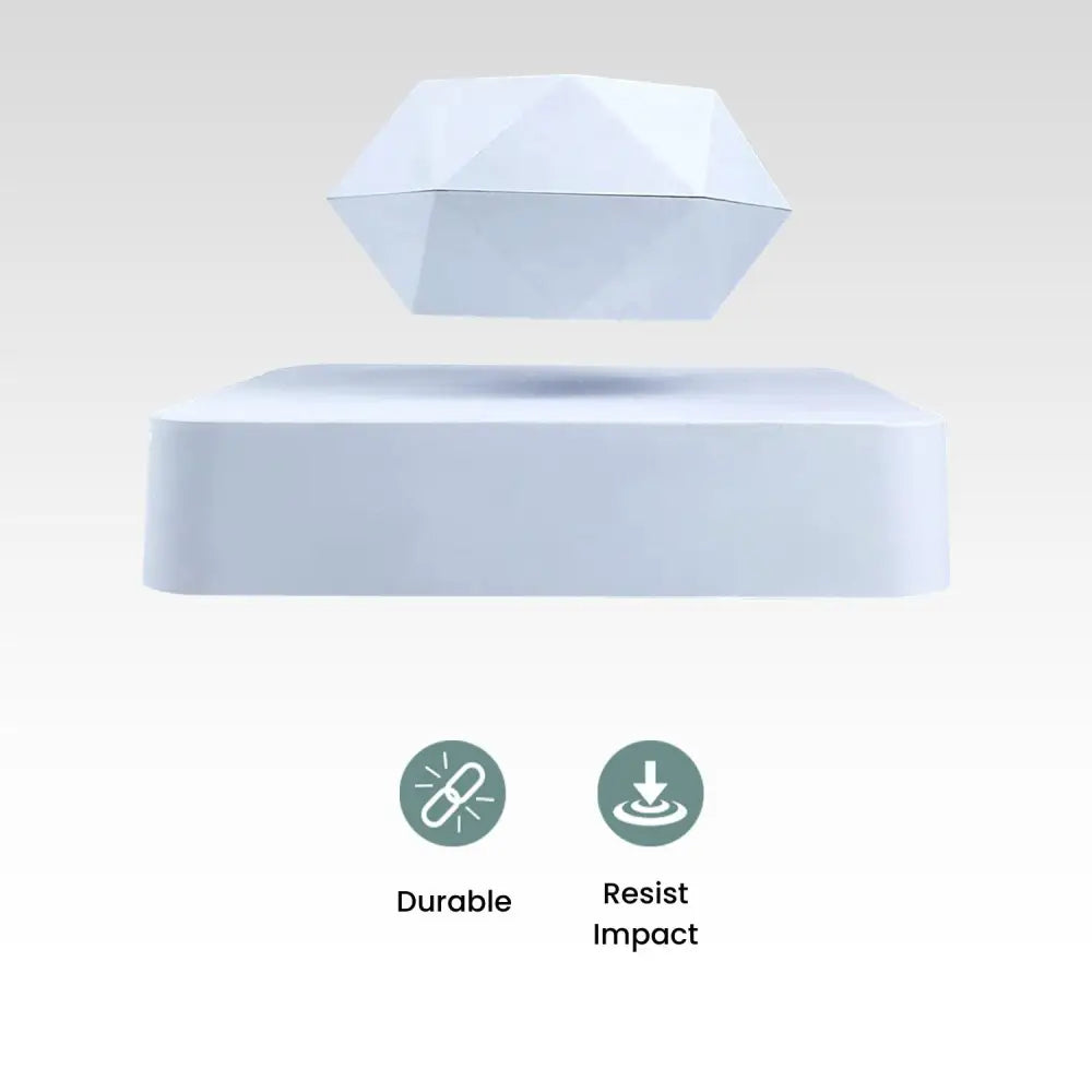 GOMINIMO Magnetic Levitating Plant Pot White GO-MLP-105-HCNT - Home & Garden > Decor