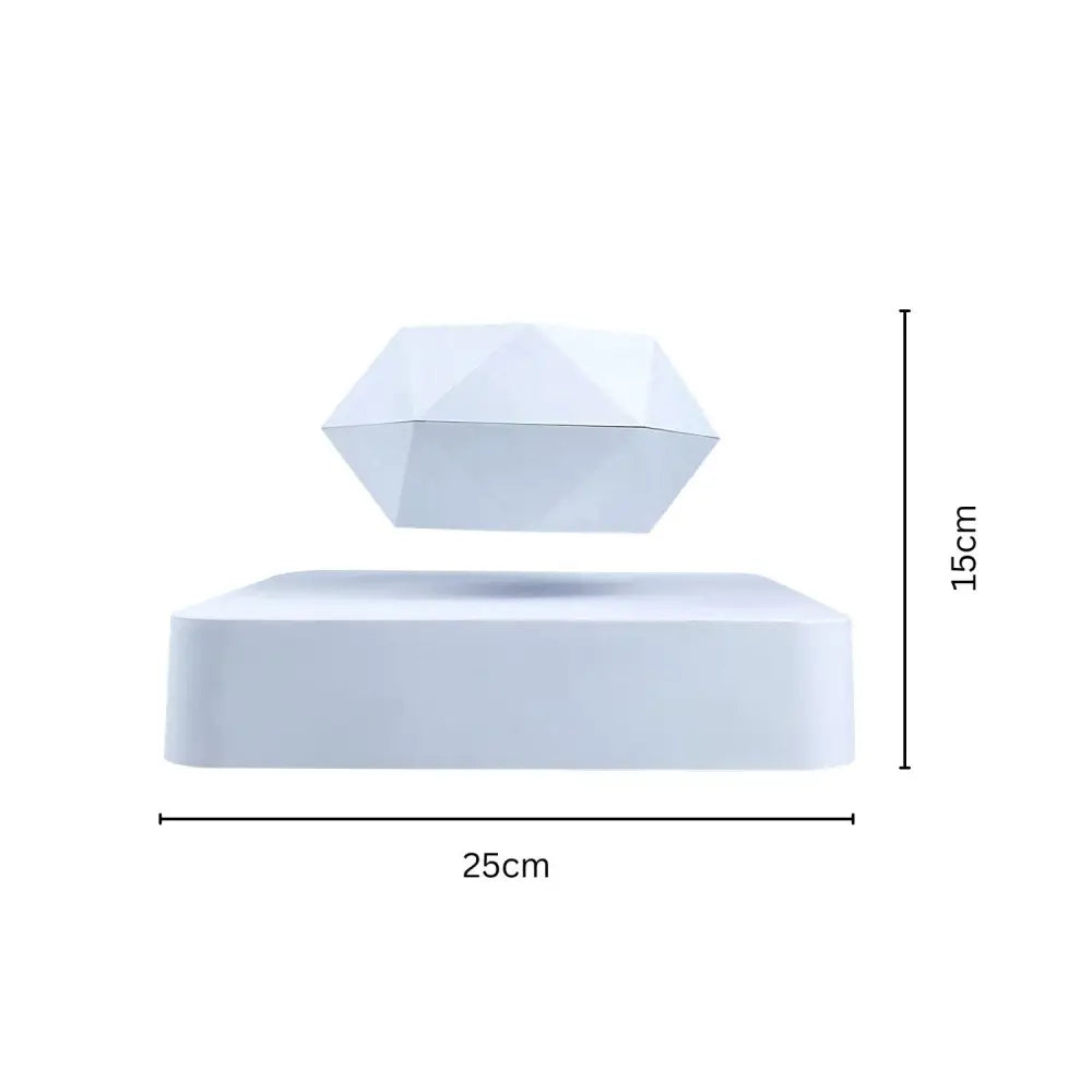 GOMINIMO Magnetic Levitating Plant Pot White GO-MLP-105-HCNT - Home & Garden > Decor