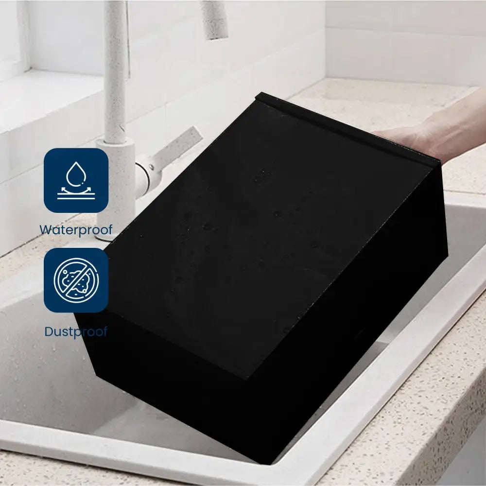 GOMINIMO Plastic Shoe Box 12 PCS Black - Home & Garden > Storage