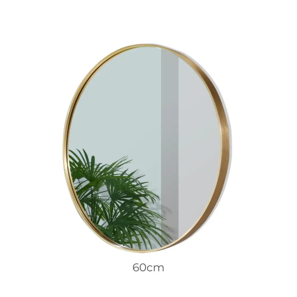 GOMINIMO Round Mirror Without LED Lights (60cm) - Home & Garden > Decor > Mirrors
