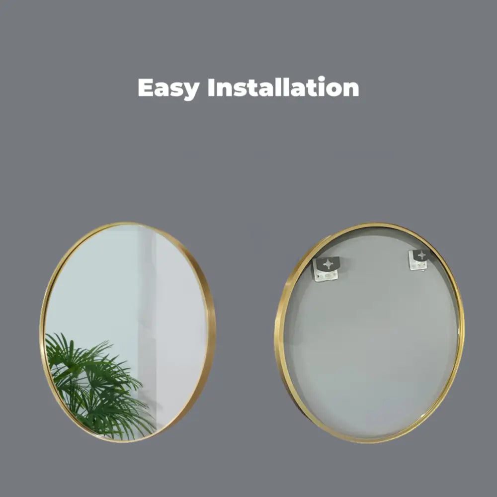 GOMINIMO Round Mirror Without LED Lights (60cm) - Home & Garden > Decor > Mirrors