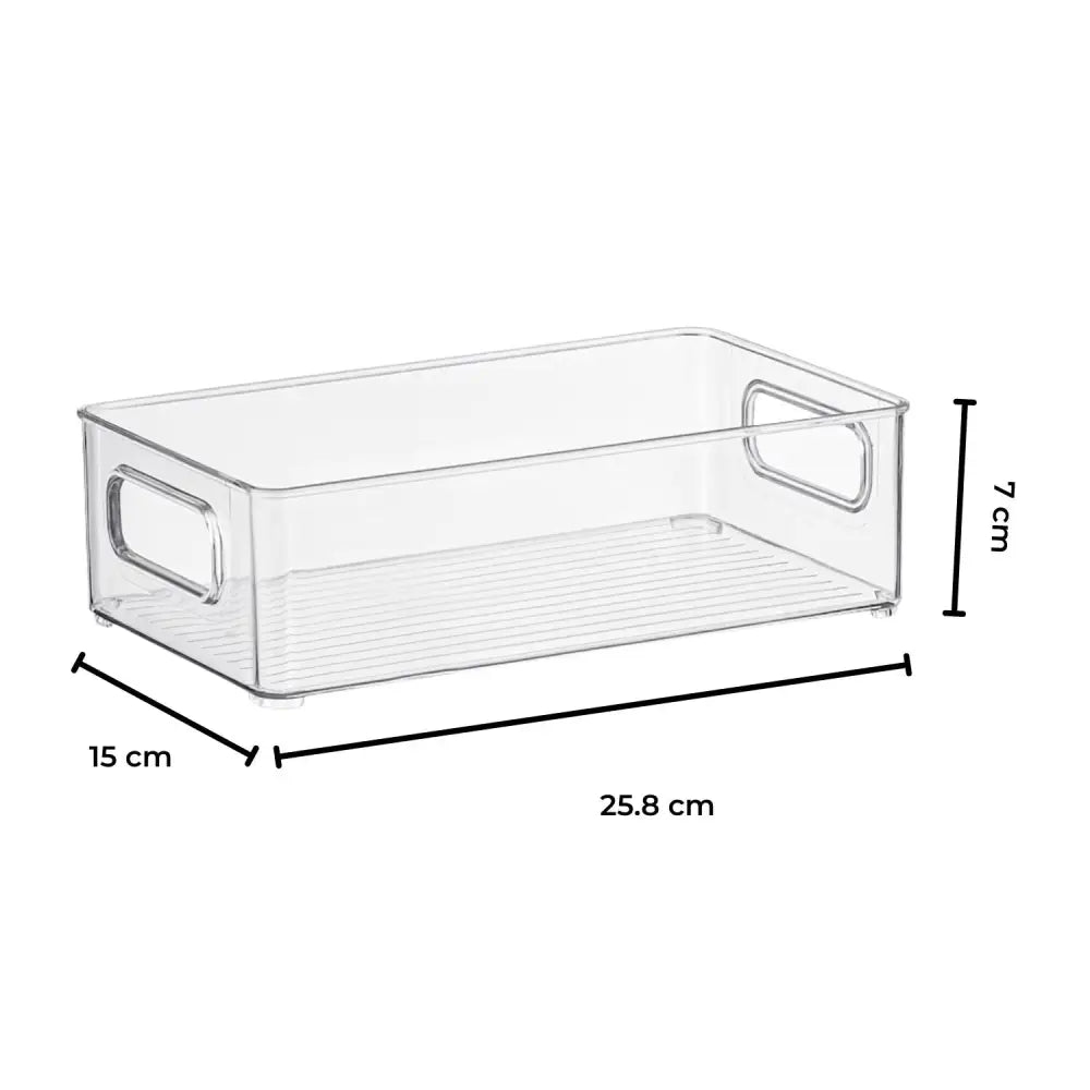 GOMINIMO Set of 8 Clear Fridge Food Storage Containers GO-FSC-101-HLL - Home & Garden > Storage