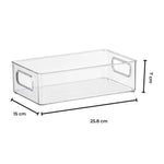 GOMINIMO Set of 8 Clear Fridge Food Storage Containers GO-FSC-101-HLL - Home & Garden > Storage