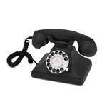GPO Retro 200 Rotary Telephone - Black - Home & Garden > Wall Art