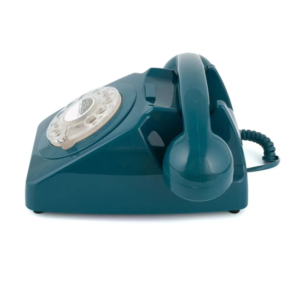 GPO Retro 746 Rotary Telephone - Azure Blue - Home & Garden > Wall Art