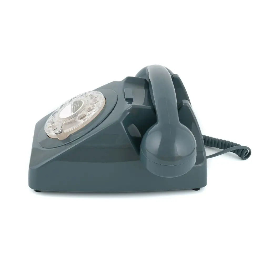 GPO Retro 746 Rotary Telephone - Grey - Home & Garden > Wall Art
