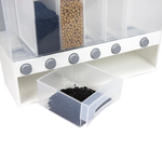 Grain Container Cereal Dispenser 10L Dry Food Rice Flour Storage Box Wall - Home & Garden > Storage