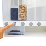 Grain Container Cereal Dispenser 10L Dry Food Rice Flour Storage Box Wall - Home & Garden > Storage