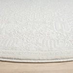 Grande Jacquard Rug - Ivory - 160x230 - Home & Garden > Rugs
