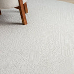 Grande Jacquard Rug - Ivory - 160x230 - Home & Garden > Rugs