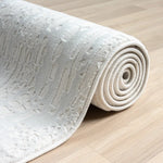 Grande Jacquard Rug - Pearl - 120x170 - Home & Garden > Rugs