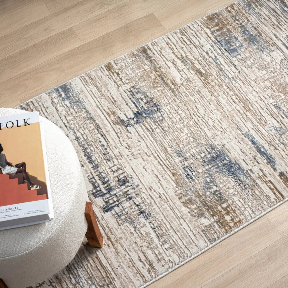 Grande Jacquard Rug - Stone - 160x230 - Home & Garden > Rugs