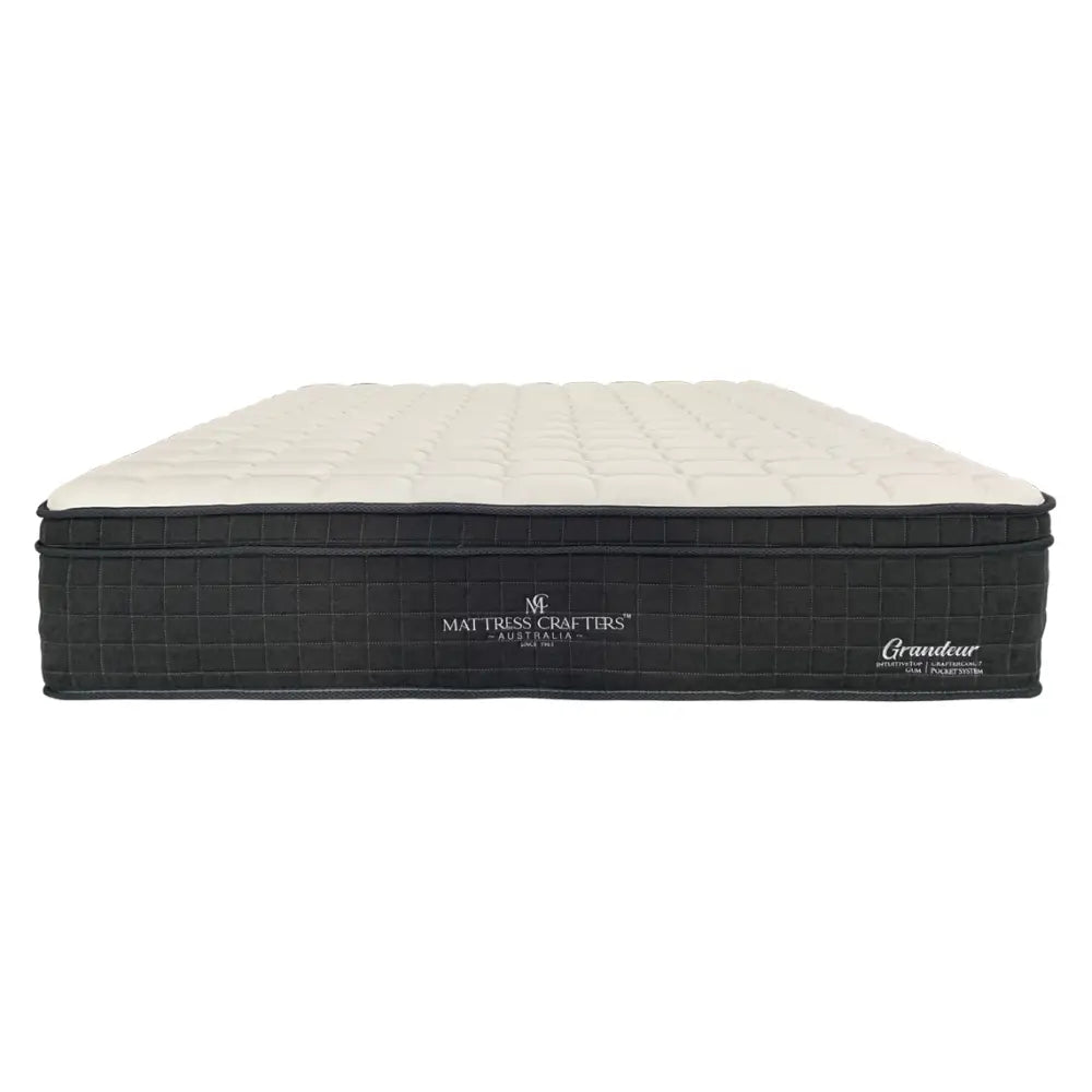 Grandeur King Single Mattress Latex Foam 7 Zone Pocket Spring - Furniture > Mattresses