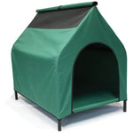 Green L Waterproof Portable Flea and Mite Resistant Dog Kennel House Nest Outdoor Indoor - Pet Care > Dog Supplies >