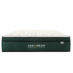 Green Tea Cool Gel Memory Foam Mattress 36cm 5 Zone Double - Furniture > Mattresses