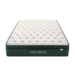Green Tea Cool Gel Memory Foam Mattress 36cm 5 Zone Double - Furniture > Mattresses