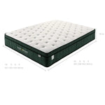 Green Tea Cool Gel Memory Foam Mattress 36cm 5 Zone Double - Furniture > Mattresses