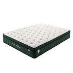 Green Tea Cool Gel Memory Foam Mattress 36cm 5 Zone Queen - Furniture > Mattresses