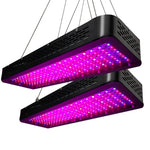 Greenfingers 2X 2000W Grow Lights LED Full Spectrum Indoor Plant All Stage Growth - Home & Garden > Green Houses