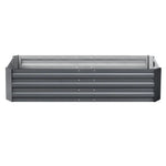 Greenfingers 2x Garden Bed 150x90cm Planter Box Raised Container Galvanised Herb - Home & Garden > Garden Beds