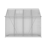 Greenfingers Aluminium Greenhouse Green House Polycarbonate Garden Shed 2.4x2.5M - Home & Garden > Green Houses