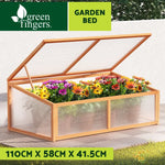 Greenfingers Garden Bed 110x58x42cm Wooden Planter Box Raised Container Growing - Home & Garden > Garden Beds