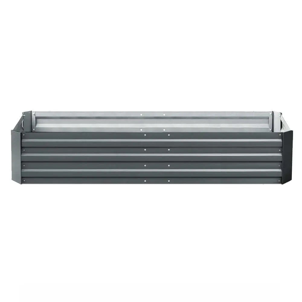 Greenfingers Garden Bed 180x90cm Planter Box Raised Container Galvanised Steel - Home & Garden > Garden Beds