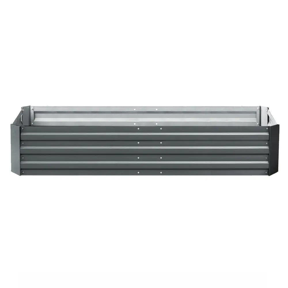 Greenfingers Garden Bed 210x90cm Planter Box Raised Container Galvanised Steel - Home & Garden > Garden Beds