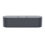 Greenfingers Garden Bed 240X80X56cm Oval Planter Box - Home & Garden > Garden Beds