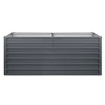 Greenfingers Garden Bed 240x80x77cm Planter Box Raised Container Galvanised Herb - Home & Garden > Garden Beds
