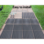 Greenfingers Garden Bed 240x80x77cm Planter Box Raised Container Galvanised Herb - Home & Garden > Garden Beds