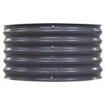 Greenfingers Garden Bed 320X80X42cm Oval Planter Box Raised Container Galvanised - Home & Garden > Garden Beds