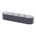 Greenfingers Garden Bed 320X80X56cm Oval Planter Box - Home & Garden > Garden Beds