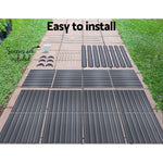 Greenfingers Garden Bed 320x80x77cm Planter Box Raised Container Galvanised Herb - Home & Garden > Garden Beds
