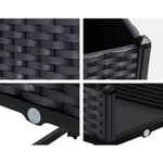 Greenfingers Garden Bed 40x40x23cm PP Planter Box Raised Container Growing Herb - Home & Garden > Garden Beds