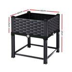 Greenfingers Garden Bed 40x40x23cm PP Planter Box Raised Container Growing Herb - Home & Garden > Garden Beds