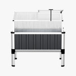 Greenfingers Garden Bed 80x49x74cm Greenhouse Planter Box Raised Galvanised Herb - Home & Garden > Garden Beds