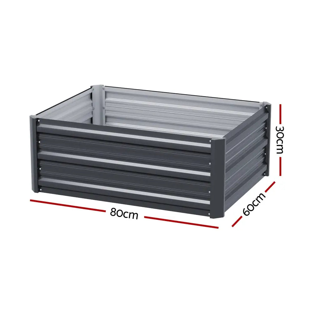 Greenfingers Garden Bed 80X60X30cm Planter Box - Home & Garden > Garden Beds